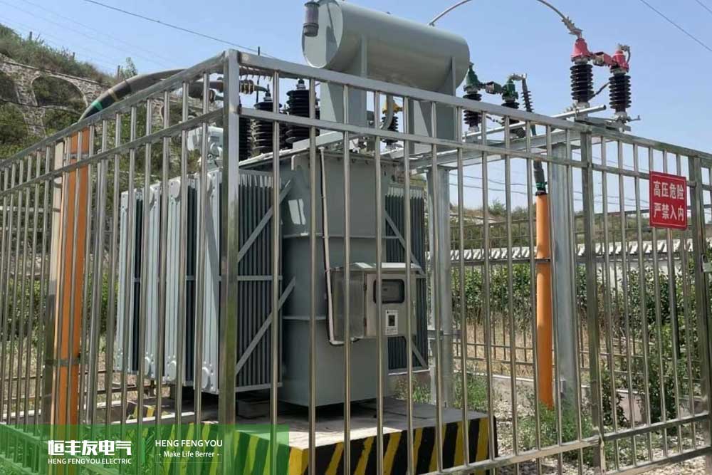 Transformador sumergido en aceite de Namibia