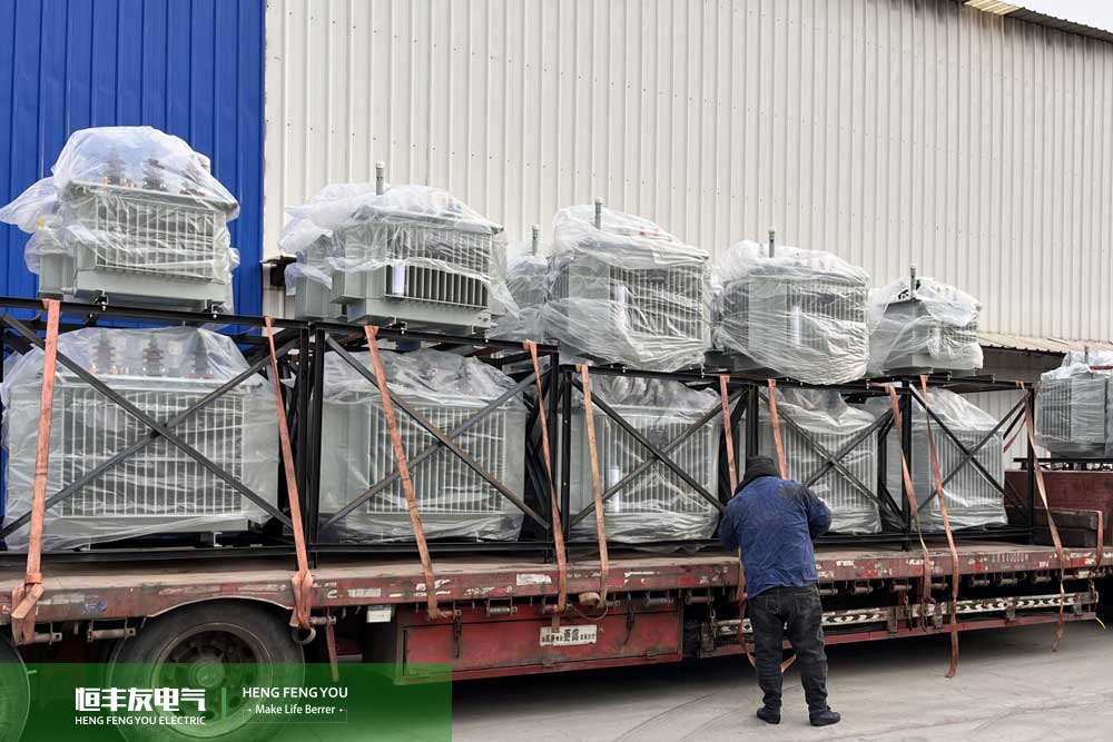 Salida del transformador de potencia