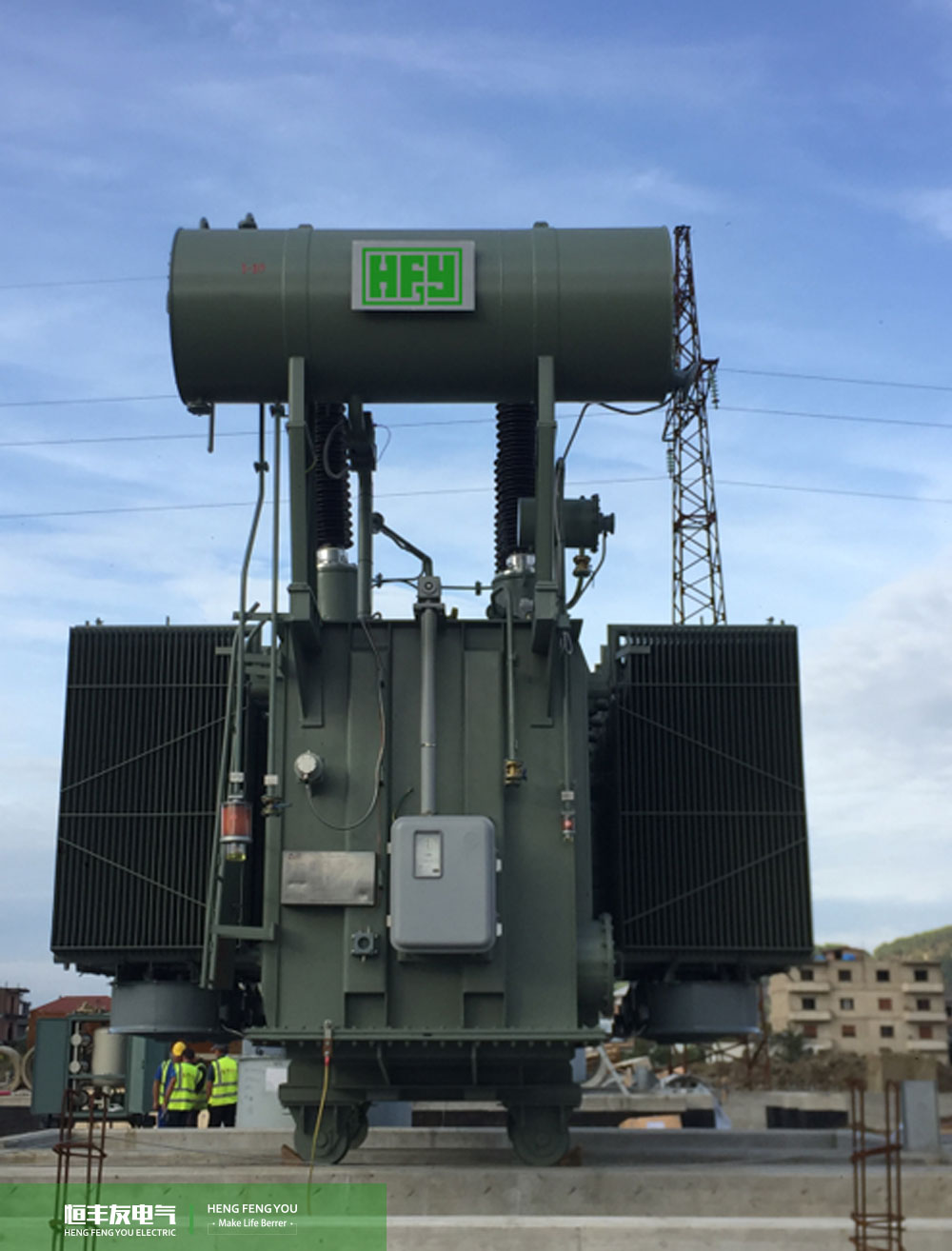 Hengfengyou Electric ayuda a mejorar la red eléctrica nacional de Albania