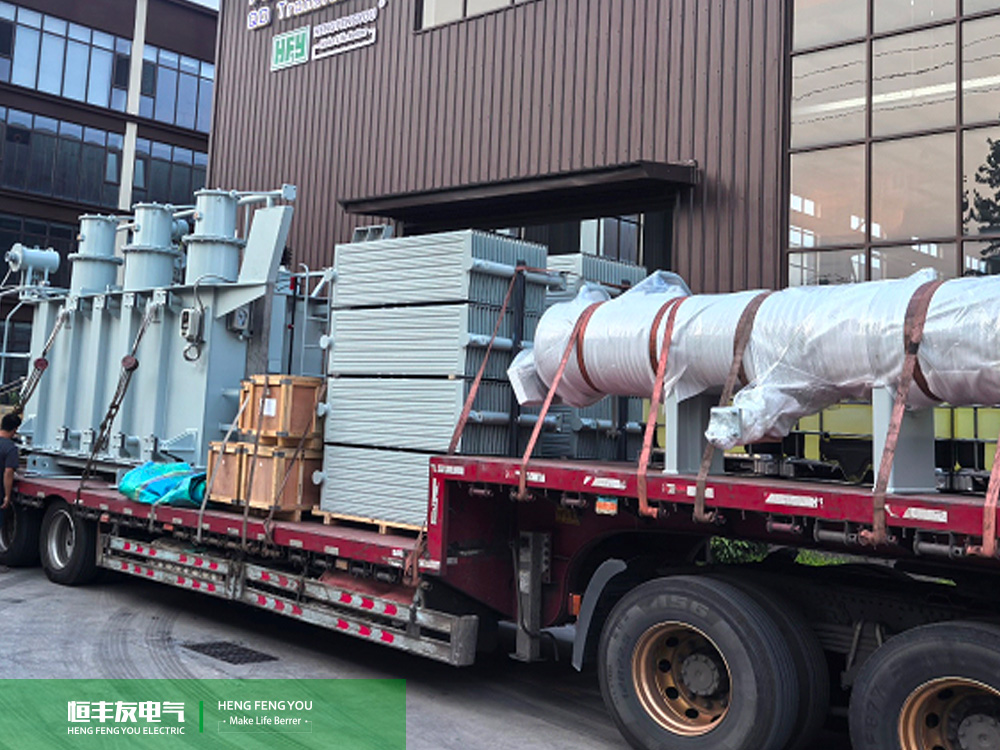 Nuevo Hito en la Cooperación Energética China-Kazajstán: Dos Transformadores Principales Hengfengyou de 25MVA-110kV/11