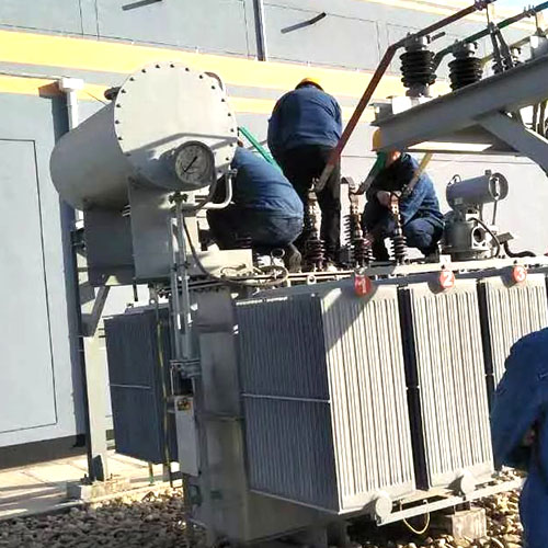 Proyecto de subestación de tratamiento de agua de 10 kV del proyecto de fundición continua de conve