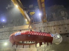 La voluta de la Unidad 1 del proyecto de la central eléctrica de almacenamiento por bombeo Kh de Israel de China Power C