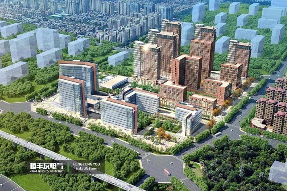 Distribución de energía en el parque industrial médico, proyecto de distribución de energía en el hospital